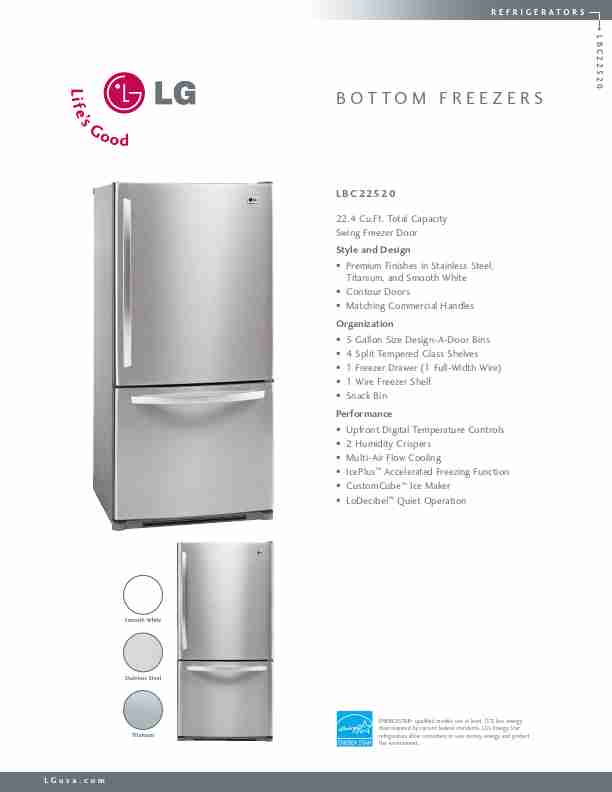 LG Electronics Refrigerator LBC22520-page_pdf